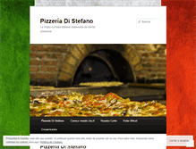 Tablet Screenshot of pizzeria-distefano.com